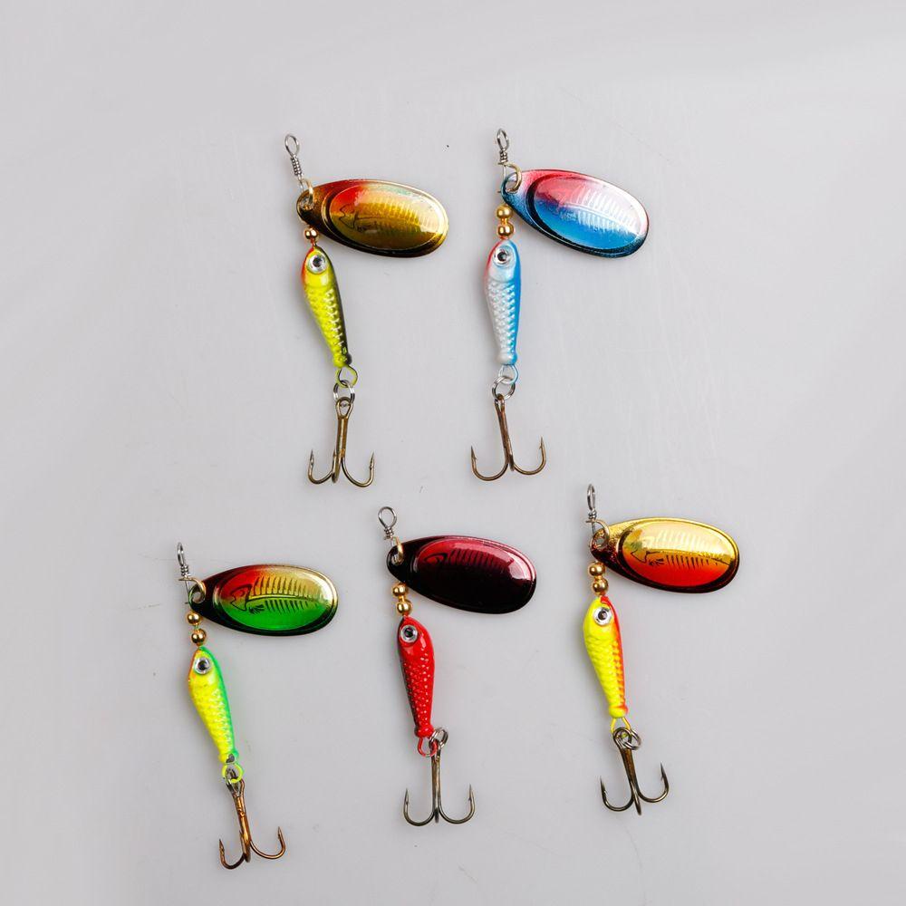 Umpan Pancing Nanas Bahan Metal Buatan Sendok Feeder Wobbler Treble Hook Spinnerbait