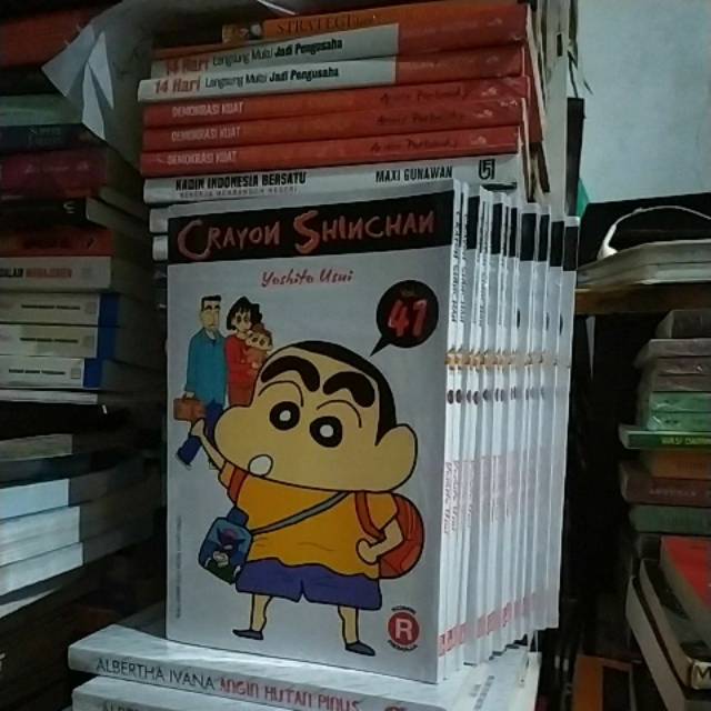 

BUKU ORIGINAL KOMIK CRAYON SHINCHAN BARU CABUTAN BACA DESKRIPSI NOMOR YANG TERSEDIA