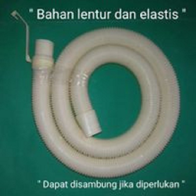 Selang Buangan Mesin Cuci / Slang Pembuangan Air mesin cuci 2 Tabung - universal untuk semua merek