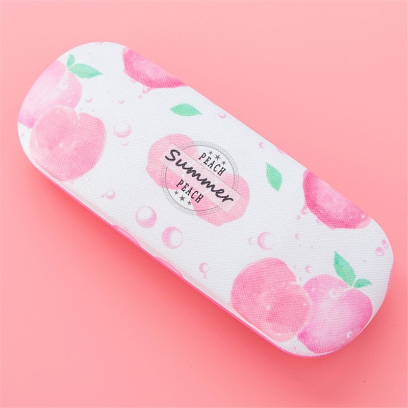 (COD) KOTAK Kacamata Motif Buah Fruit Glasses Case Tempat Kacamata Karakter MALLSHOPPING