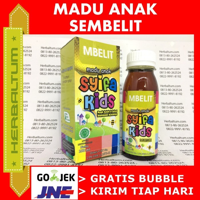 

Madu Anak Syifa Kids MBELIT / Sembelit