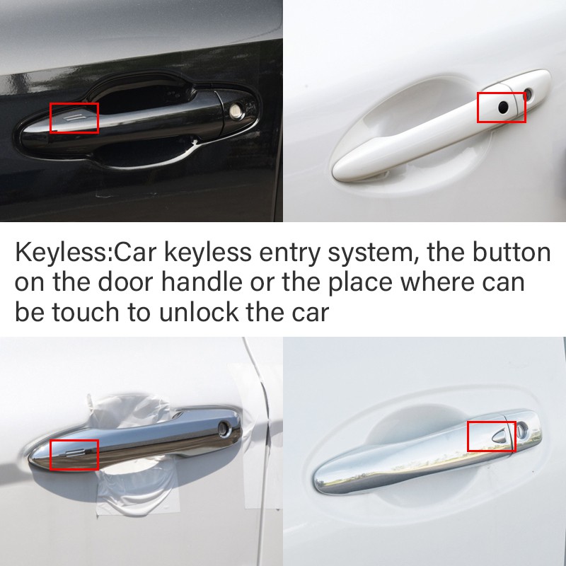 Xuming untuk Honda Civic 2012 2015 Pola Serat Karbon Mobil Pintu Menangani Mangkuk Penutup Civic Kesembilan Generasi Handle Pintu Dekorasi