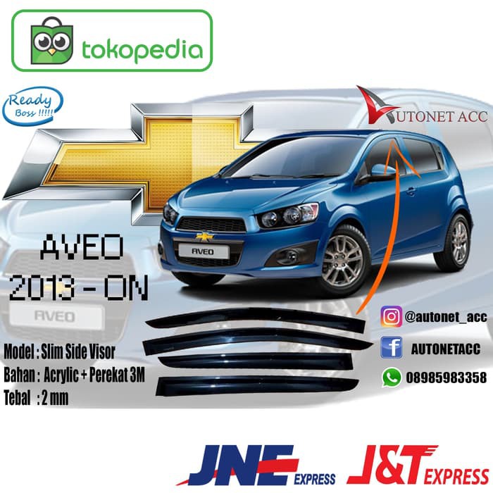 TALANG AIR AVEO 2013 / SIDE VISOR AVEO 2013