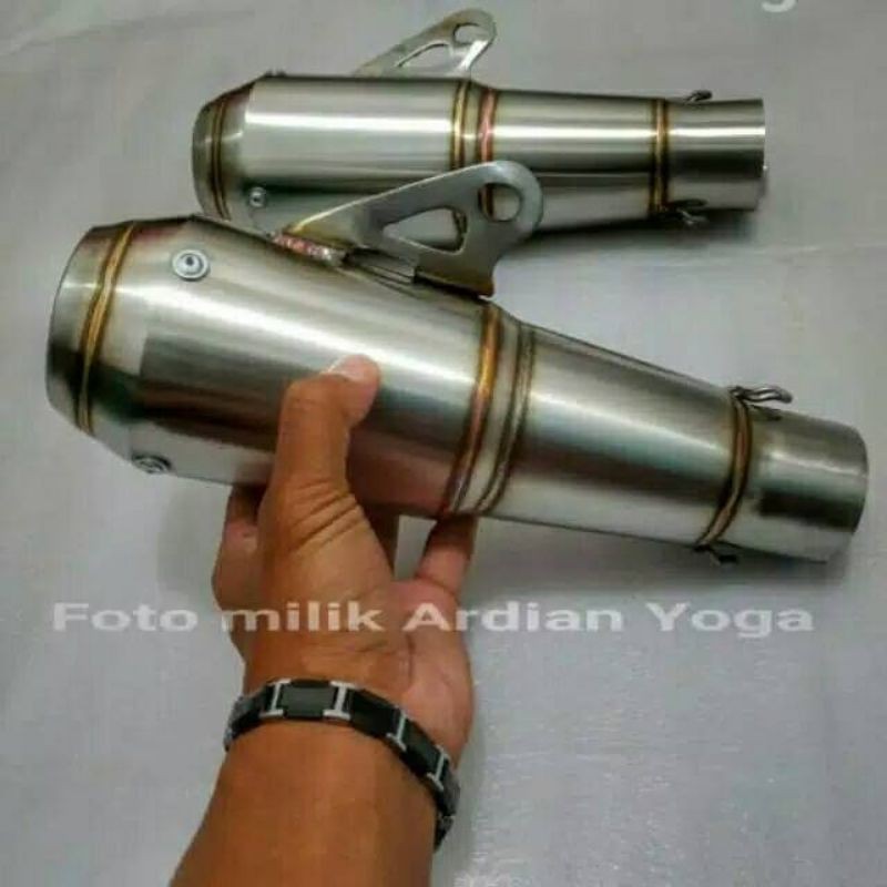 selencer knalpot rcb roket polos