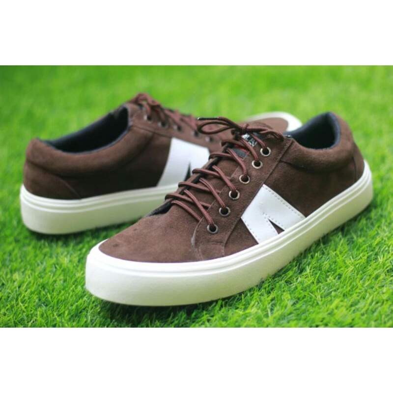 SEPATU BLACK MASTER ORIGINAL - Sepatu Sneakers Pria Dewasa Kulit Suede Leather Men Casual Santai Hangout Gaya Terbaru Murah