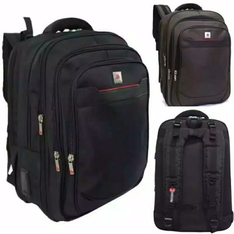 tas ransel laptop jumbo original polo classic 20in