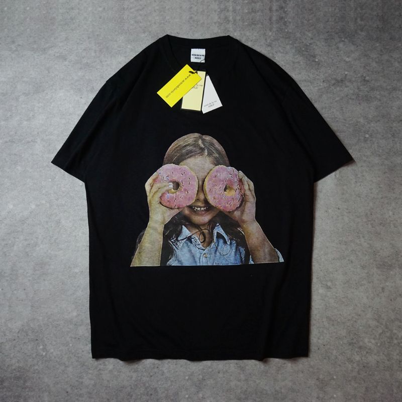 KAOS ADLV - ADLV BENY CULLAR HITAM FULLVARIAN FULLTAG LABEL-ADLV GIRL DONUT