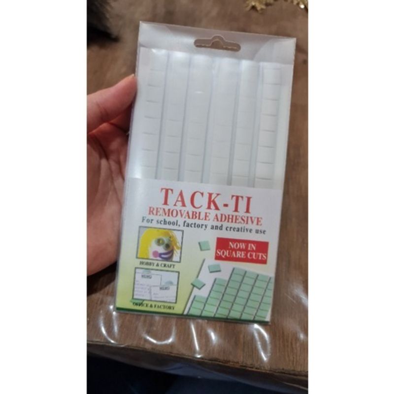 TACK TI REMOVABLE ADHESIVE / PEREKAT STANDING NAIL