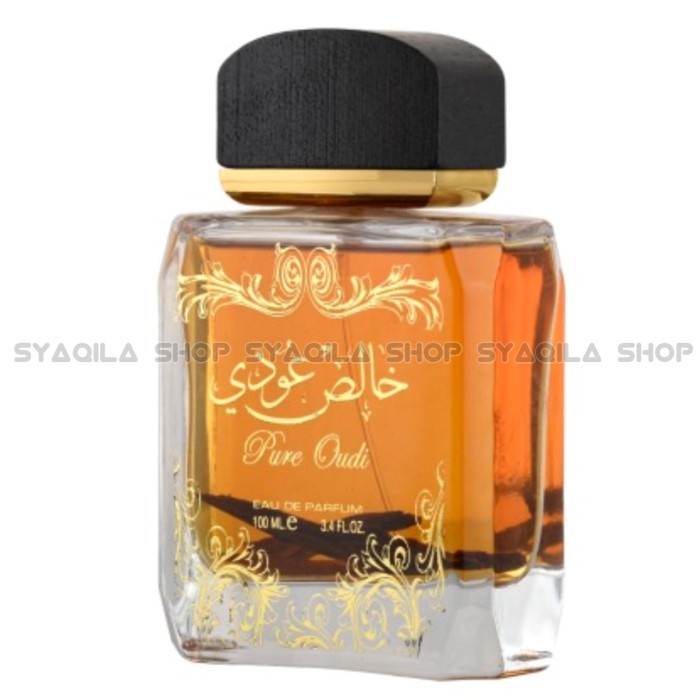 Parfum Ori Lattafa Pure Oudi Minyak Wangi Pria Wanita Tahan Lama 100ml