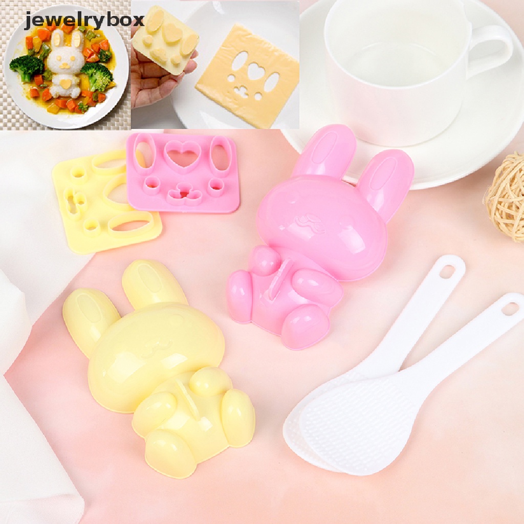 (jewelrybox) Cetakan Nasi / Sushi / Sandwich / Onigiri Bentuk Kelinci