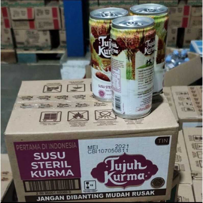 

Tujuh kurma susu steril - 200ml (1dus isi 12pcs)