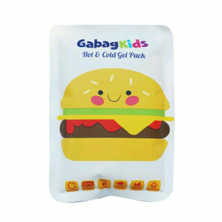 Gabag Ice Gel Pack Hot &amp; Cold 200 Gram | Icegelku | Ice Gel Kids Burger | Pendingin Asi Ice Gell 200g KECIL