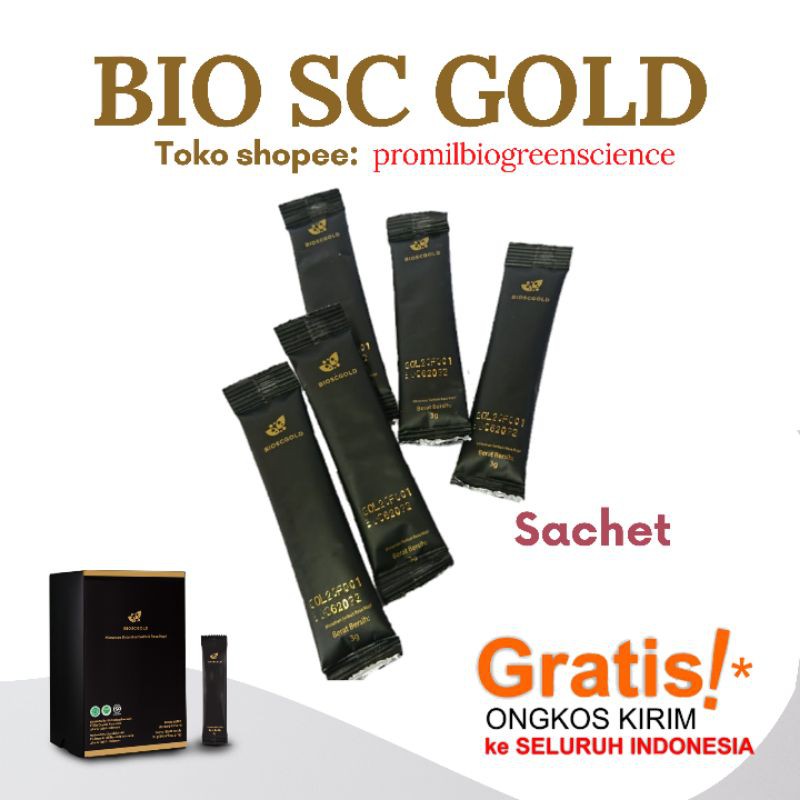 Biogreen BioGold Bio Sc Gold ASLI BioSc Gold BioScGold Apple STEMCELL SACHET