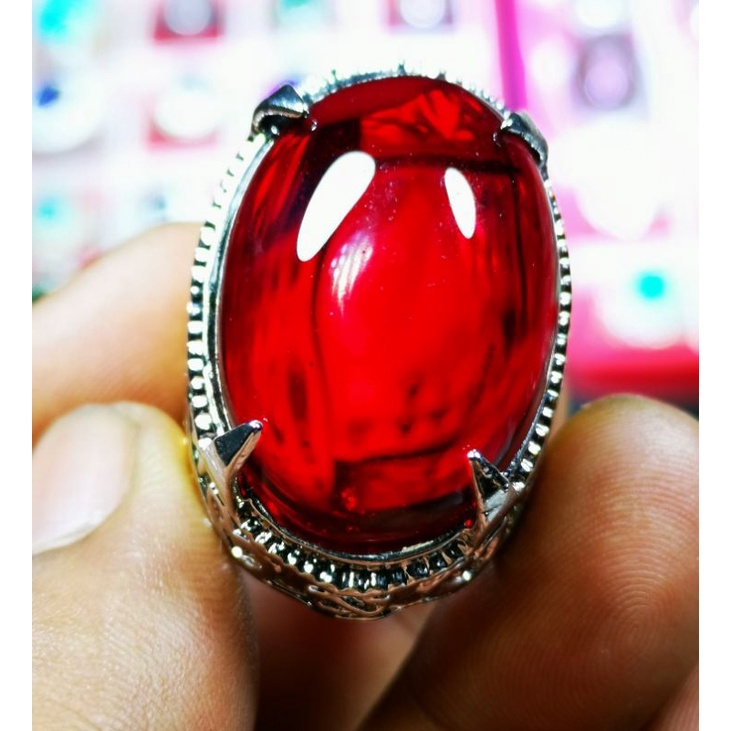 Batu akik Red marjan jumbo