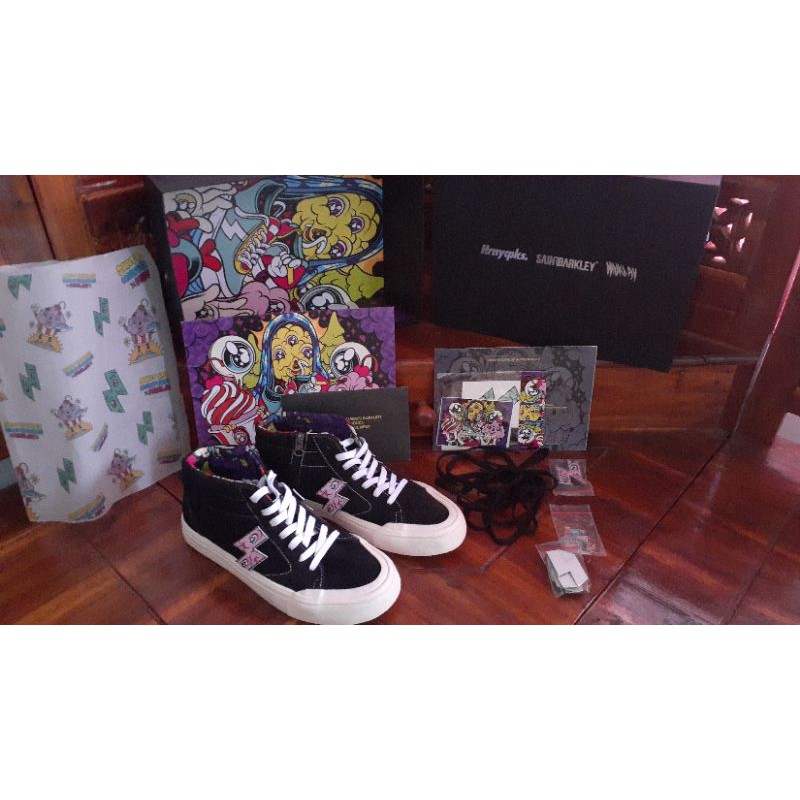 sepatu saint barkley x horny cupcake x muklay