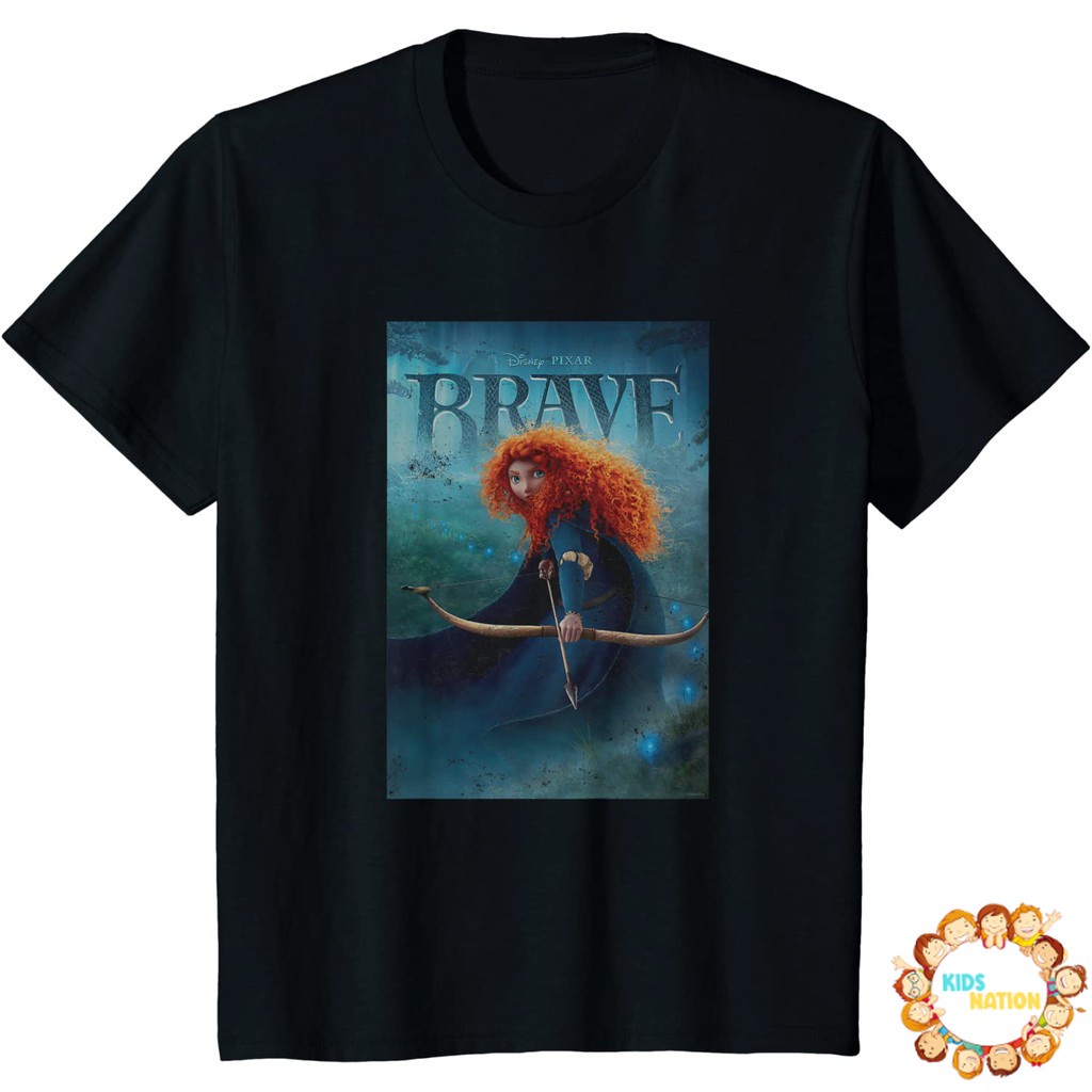 Baju anak Disney and PIXAR Brave Merida Poster T-Shirt T-Shirt