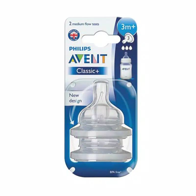 Nipple Avent Teat Classic 3m+/ 6m+