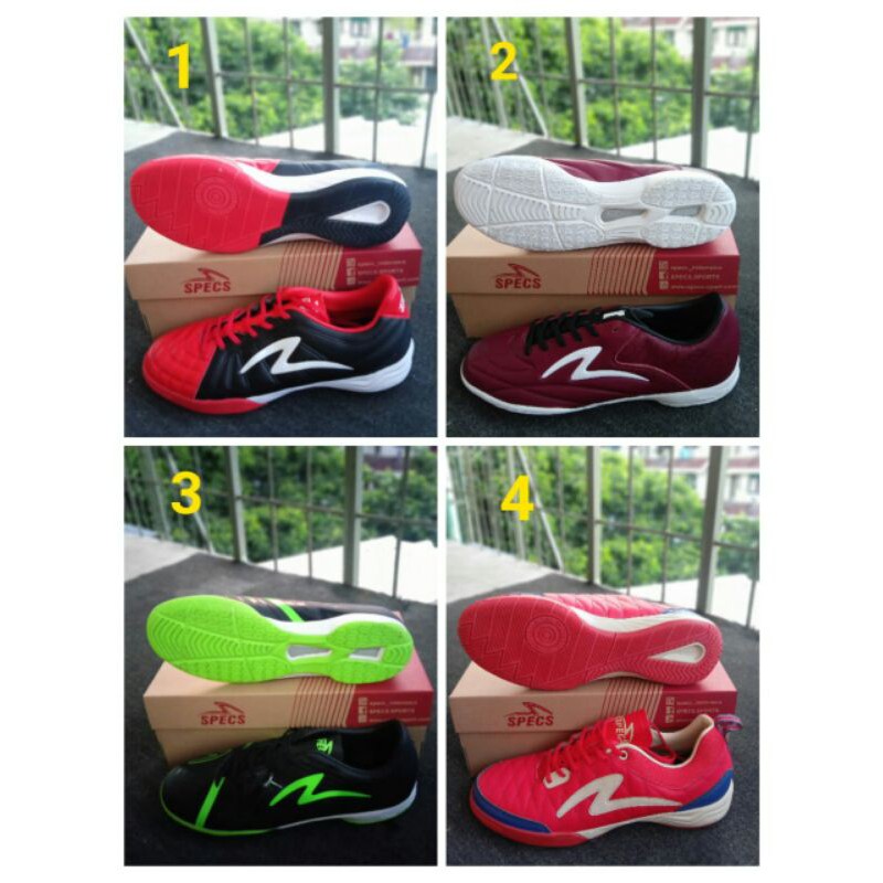 sepatu futsal SPECS METASALA KAJE,ESTADIO,SLAZ PRO,METASALA NATIV