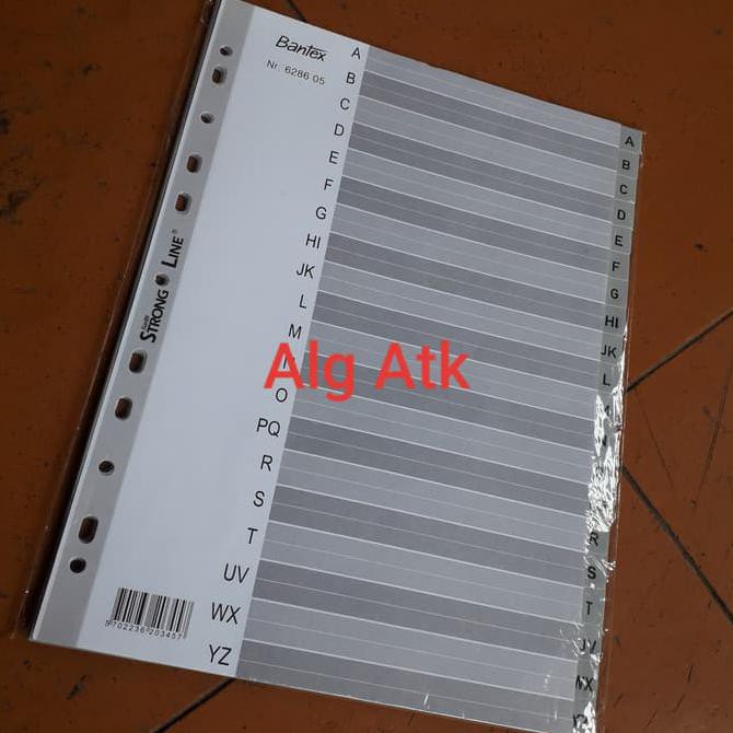 

BEST SELLER Bantex. Kertas Dividier Huruf. Kertas Pembatas A4. Nr.6286-05. TERJAMIN