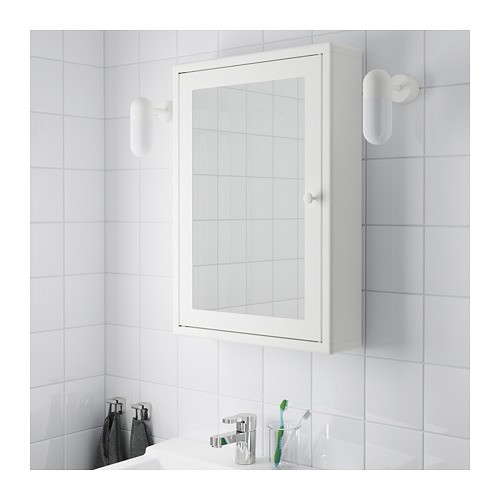 JE Rak Dinding Kamar Mandi DN59 dengan Cermin Kabinet Toilet Besi Baja  Galvanis | Shopee Indonesia