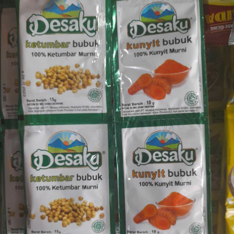 

Desaku bumbu ketumbar kunyit