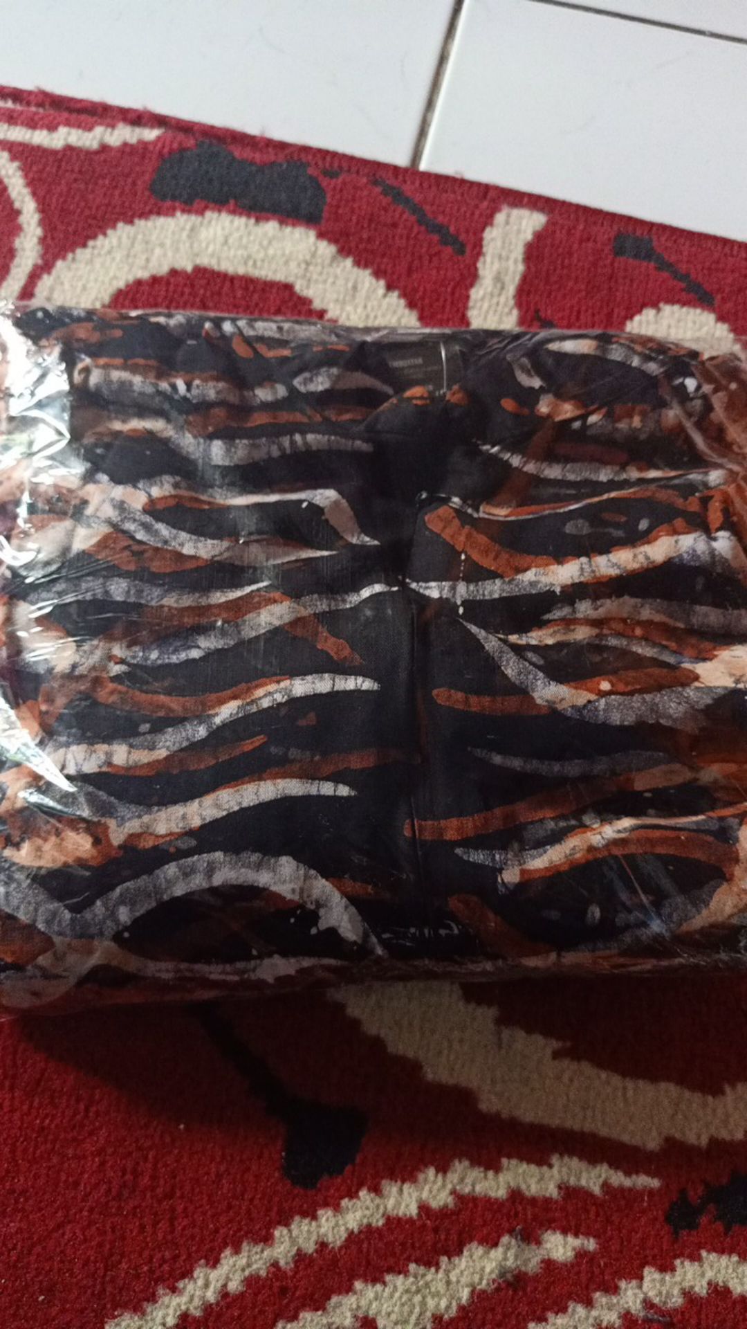 Gamis Twill Ori Bahan Tebal Premium Size L Realpict Daster Twil Abstrak Pelangi Batik Tuil Murah