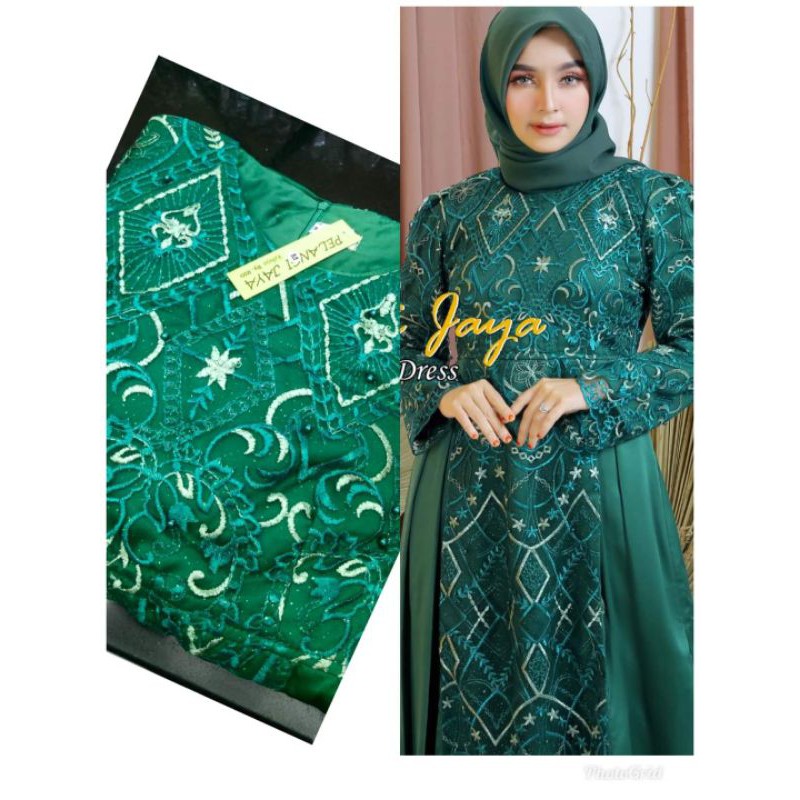 NEW REAL PICT GAMIS TULLE PREMIUM/GAMIS MEWAH/GAMIS JIHAN/KEBAYA KONDANGAN