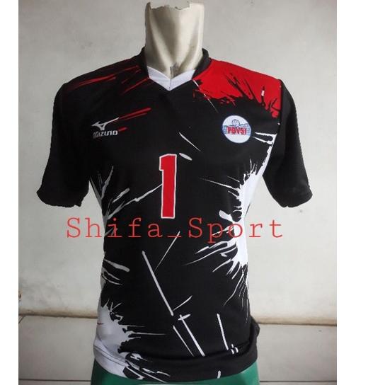 Promo - Baju Jersey Mizuno Black Splater