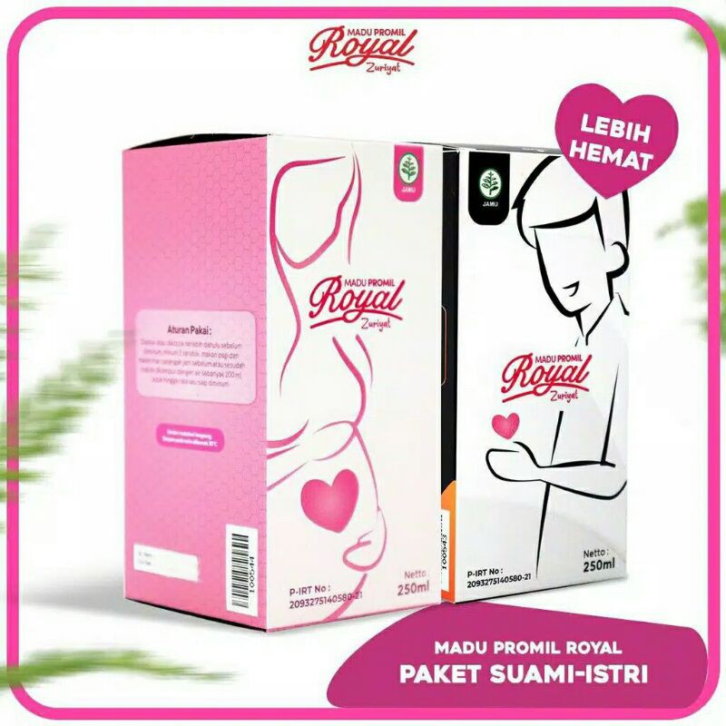 

Madu Promil - Paket Promil Ayah Bunda 250gram 2 botol