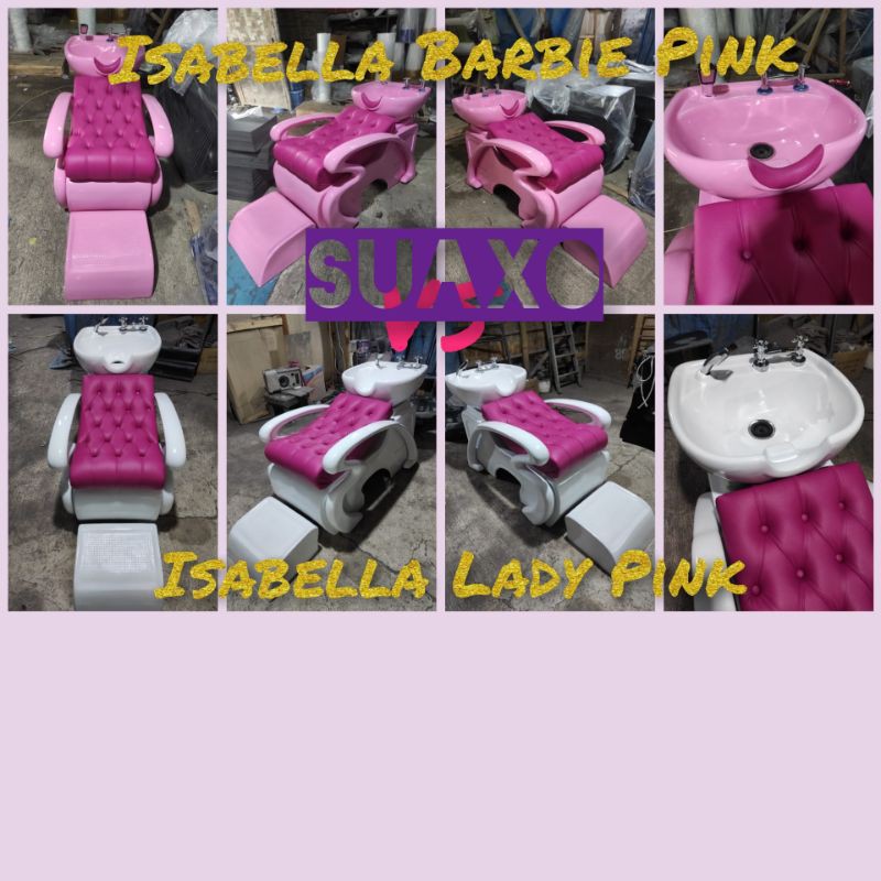 Jual Kursi Keramas Isabela Pink Fiber Backwash Salon Shopee Indonesia