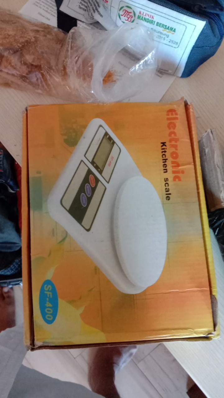 Max 10kg Timbangan Dapur Digital Led Sf400