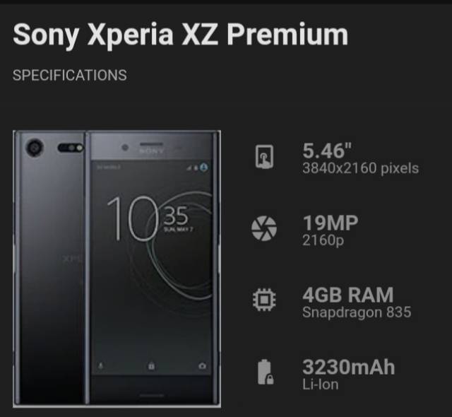 MYUSER Sony Xperia XZ Premium 5.46&quot; Soft Case Sony XZ Plus XZ+ Jelly Case New Generation