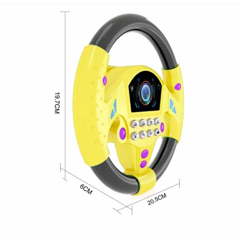 Mainan Steering Wheel Setir Mobil Anak-anak Warna dan fitur menarik