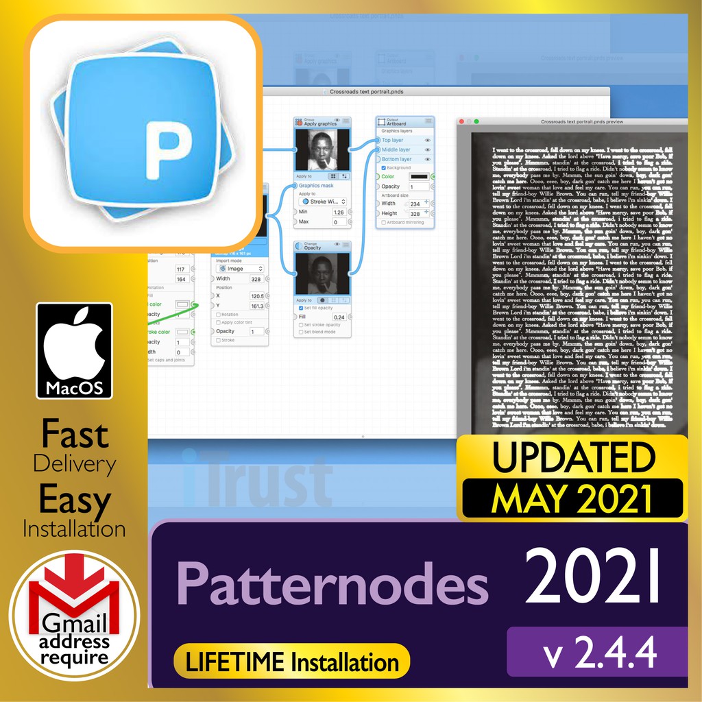 

PttrNds 2.4.4 - Vctr Pttrns & Anmtns [mcOSX Ctln/BgSr (Intl & M1)Spprt] - Dgtl Dwnld