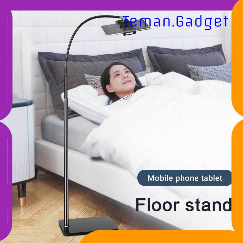 TG-BD044 KARWEN FLOOR STAND DUDUKAN SMARTPHONE IPAD HOLDER ROTATING - GH027