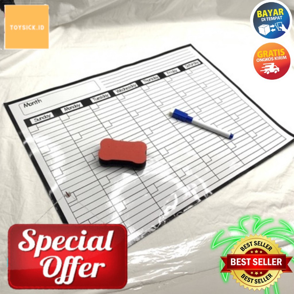 

Papan Tulis Magnet Magnet Whiteboard P X T 40 X 30