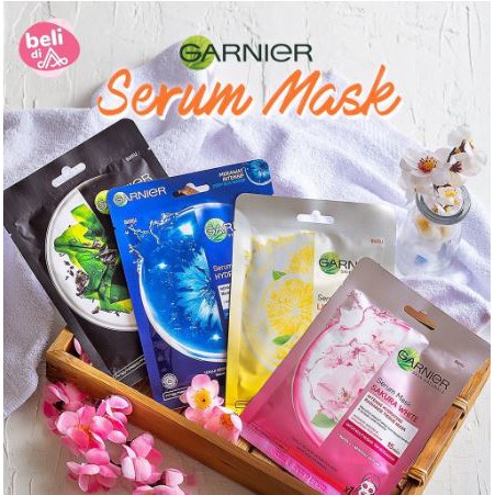 ✨LACIKOSME✨GARNIER SHEET MASK | GARNIER EYE MASK | GARNIER CLAY MASK | MASKER MATA | MASKER GARNIER