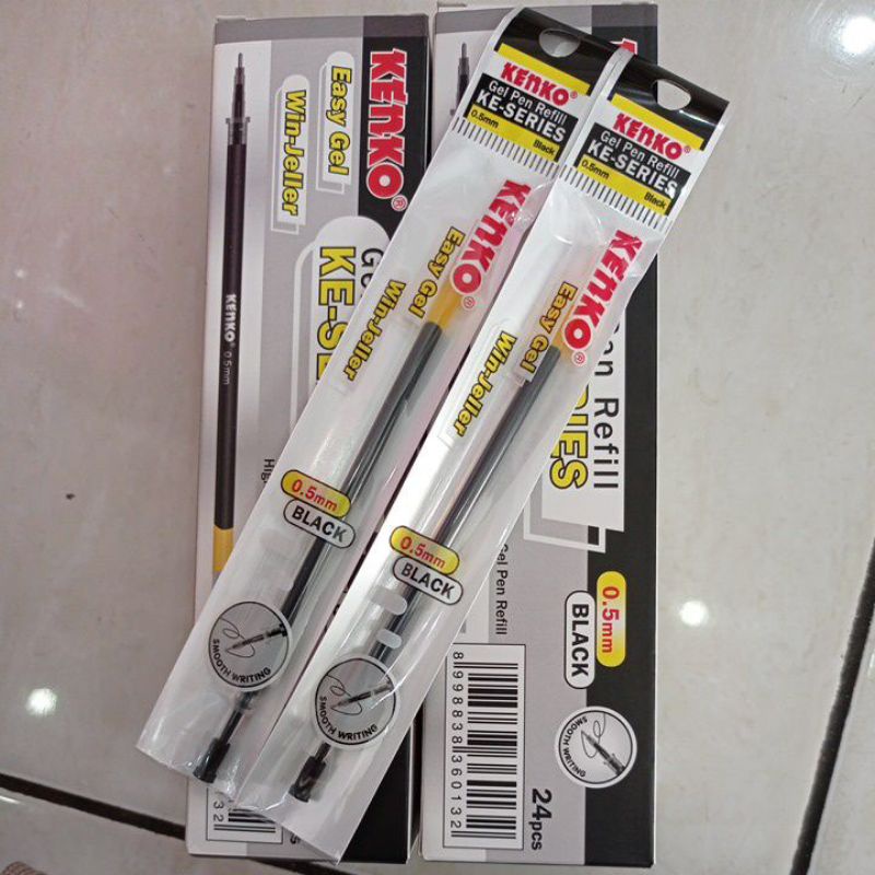 

ISI /REFILL PENA KENKO HITAM EASY GEL/WIN JELLER