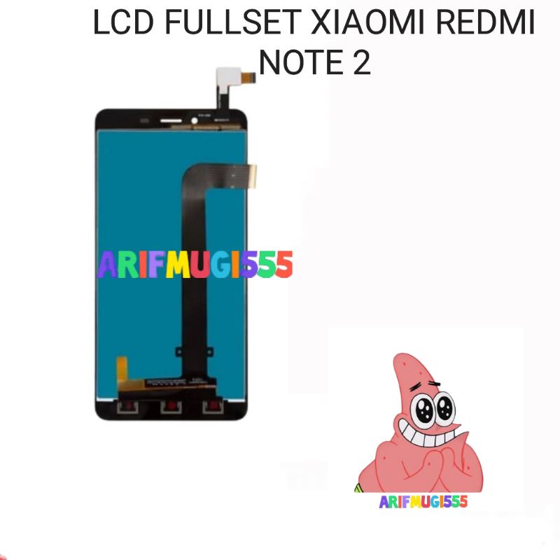 LCD Fullset Touchscreen Xiaomi Redmi Note 2 Original