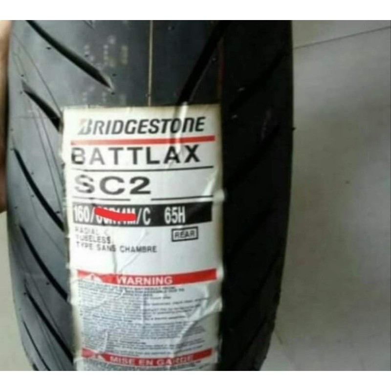 BAN LUAR BATTLAX SC2 UK 160/60-15