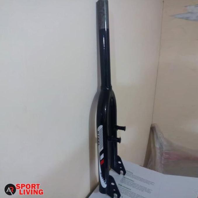 Fork sepeda bmx 20 united rigid oversize hitam v brake
