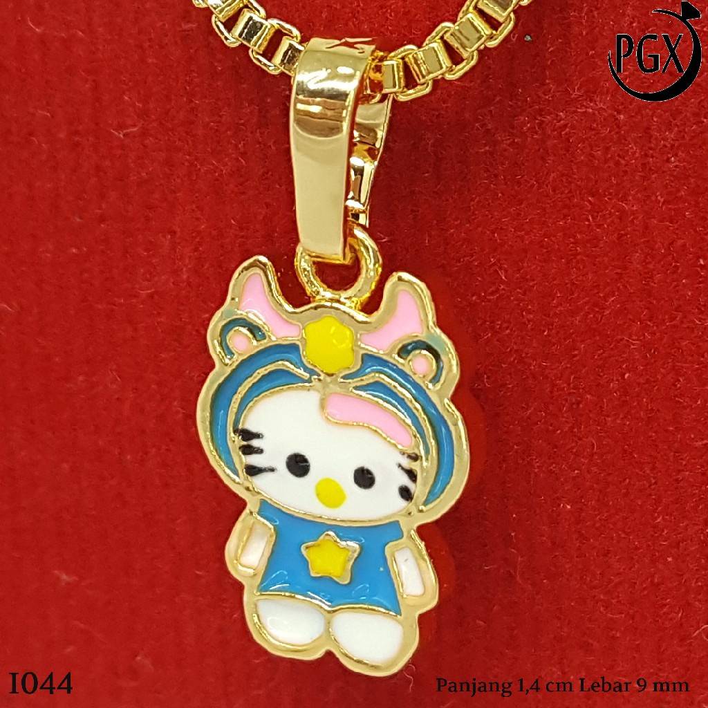 PGX Liontin Kalung Xuping Wanita Aksesoris Fashion Perhiasan Lapis Emas  - I044