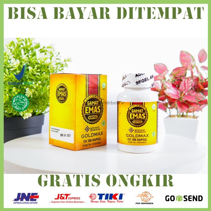 Bisa Cod Obat Herbal Osteoporosis Gamat Emas Kapsul 100% Asli