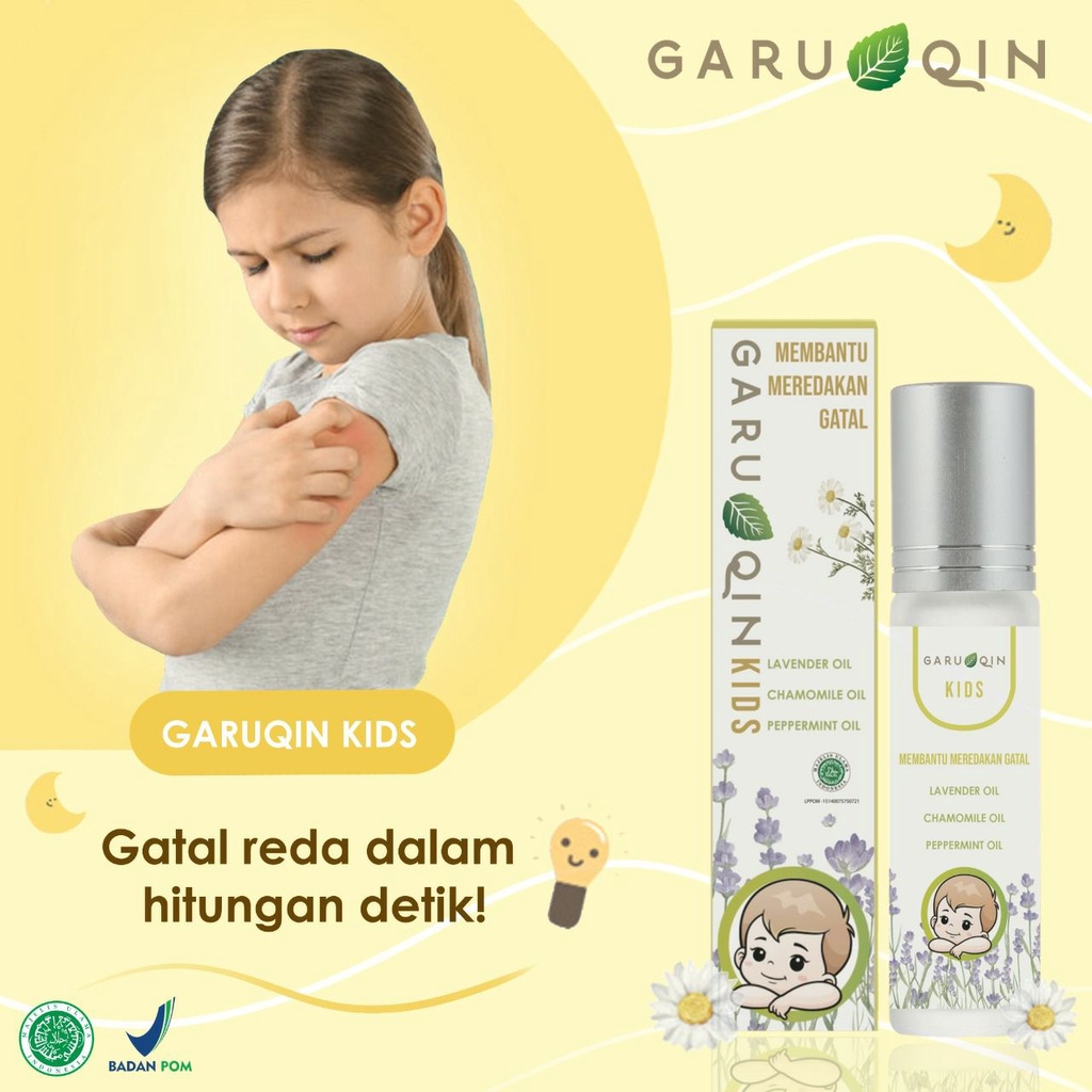 GARUQIN KIDS | Obat Oles Pereda Gatal pada Kulit untuk Anak