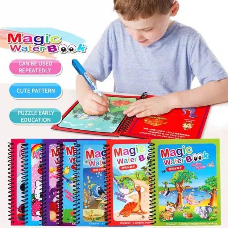 

BabyClay Magic Water Drawing Book