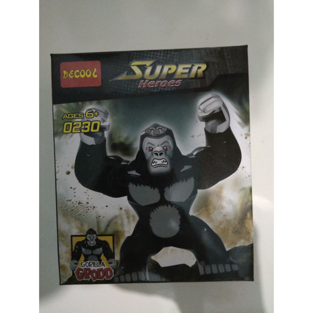 Brick Decool 0230 Super Heroes Gorilla Grodd Big Figure