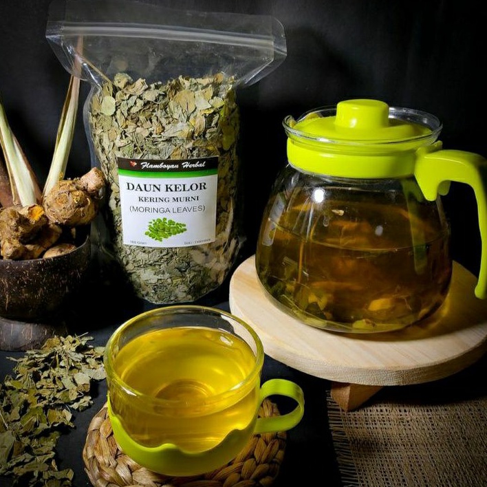 

Teh Kelor - Teh Daun Kelor - Moringa Oleifera Leaves - Teh Herbal Alami