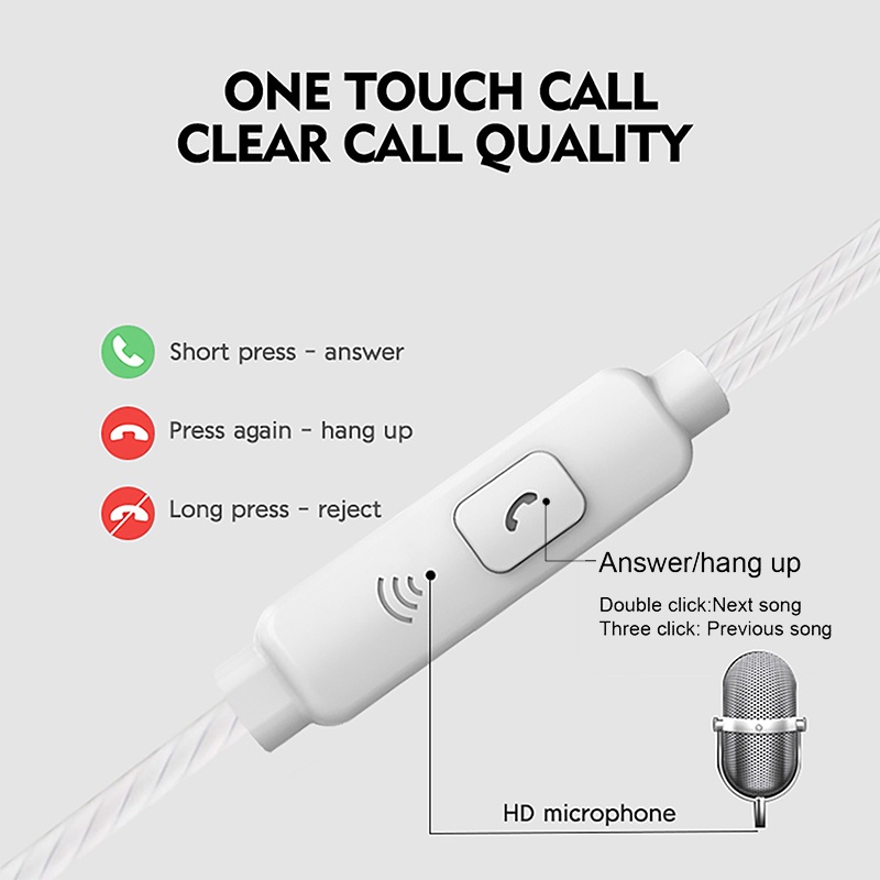 S12 Headset Earphone Sport in-ear Stereo Noise Canceling Kabel 3.5mm Dengan Mic Built-in