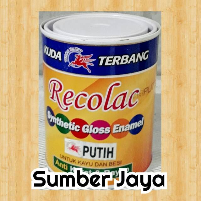 Cat Recolac kayu besi Kuda Terbang