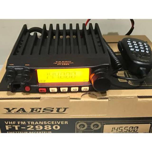 RADIO RIG YAESU FT-2980 VHF ORIGINAL RESMI YAESU FT2980 FT 2980